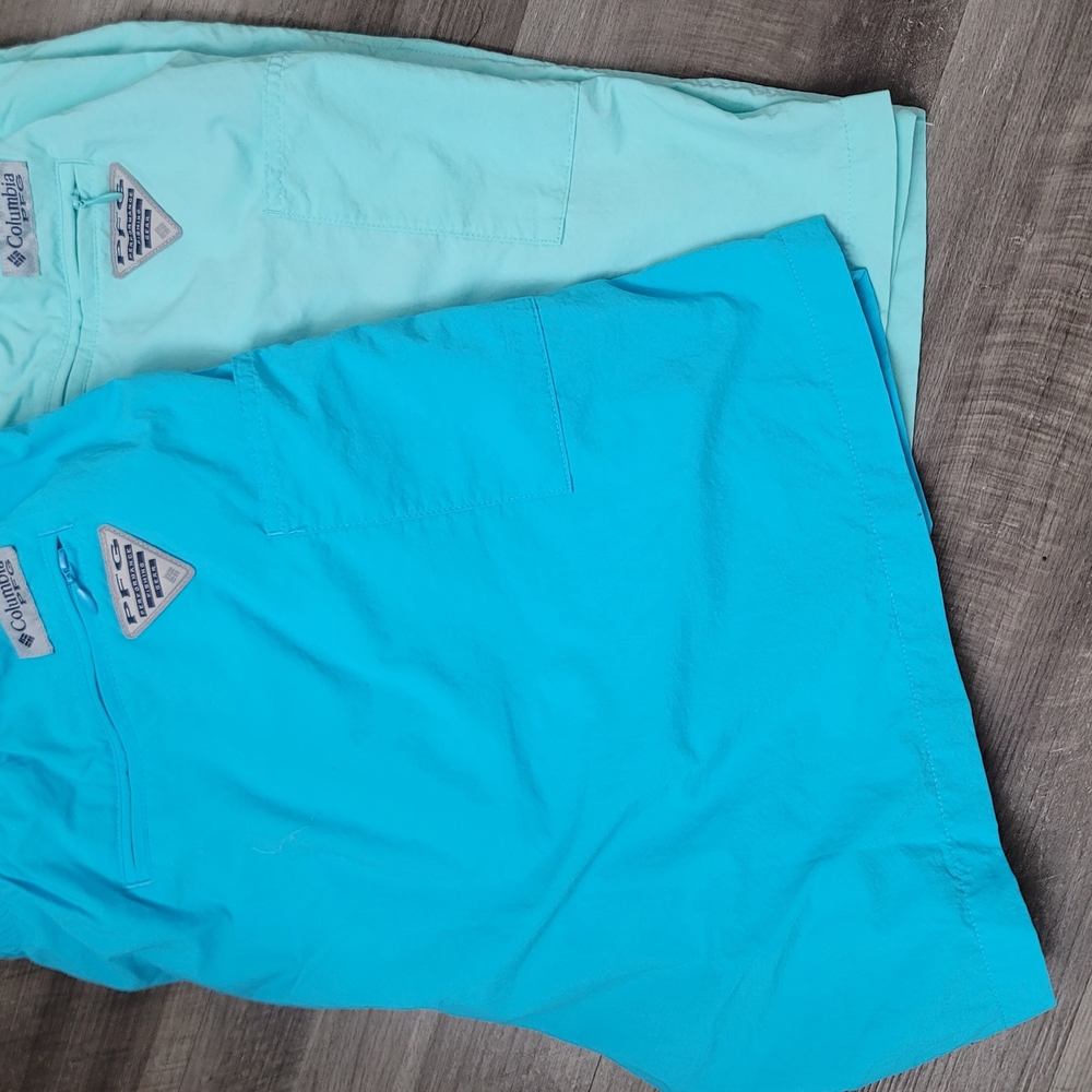 2 Mens Columbia PFG Shorts Sz XL